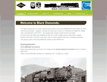 Tablet Screenshot of black-diamonds.org.uk